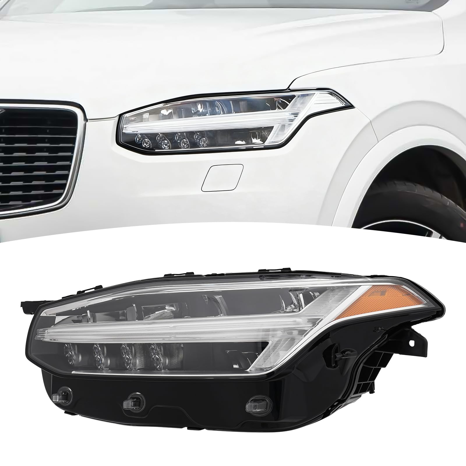 Amazon.com: LED Headlight Assembly Left+Right Side for 2019-2024