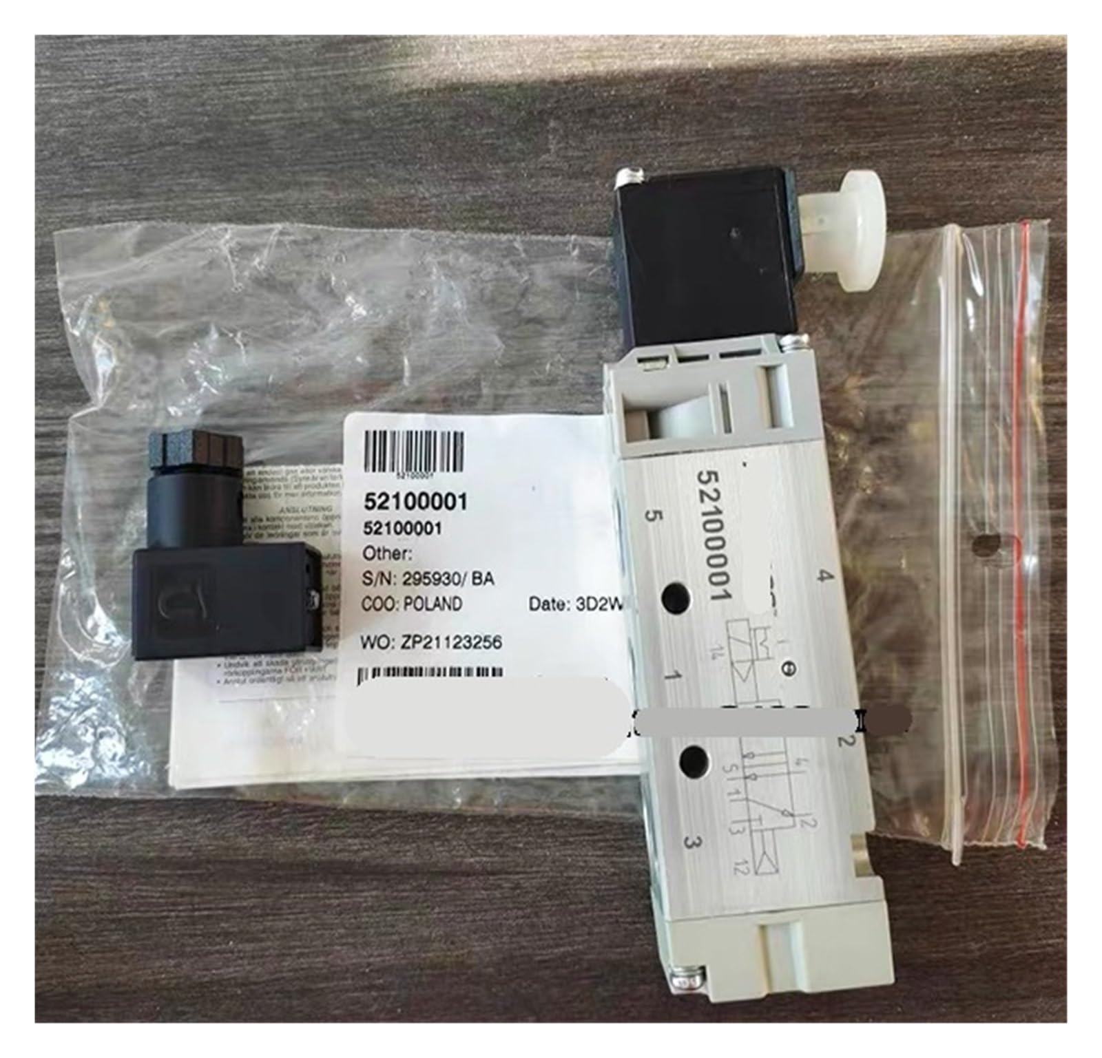 CXDFRSER 52100001 G1/4 Solenoid Valve