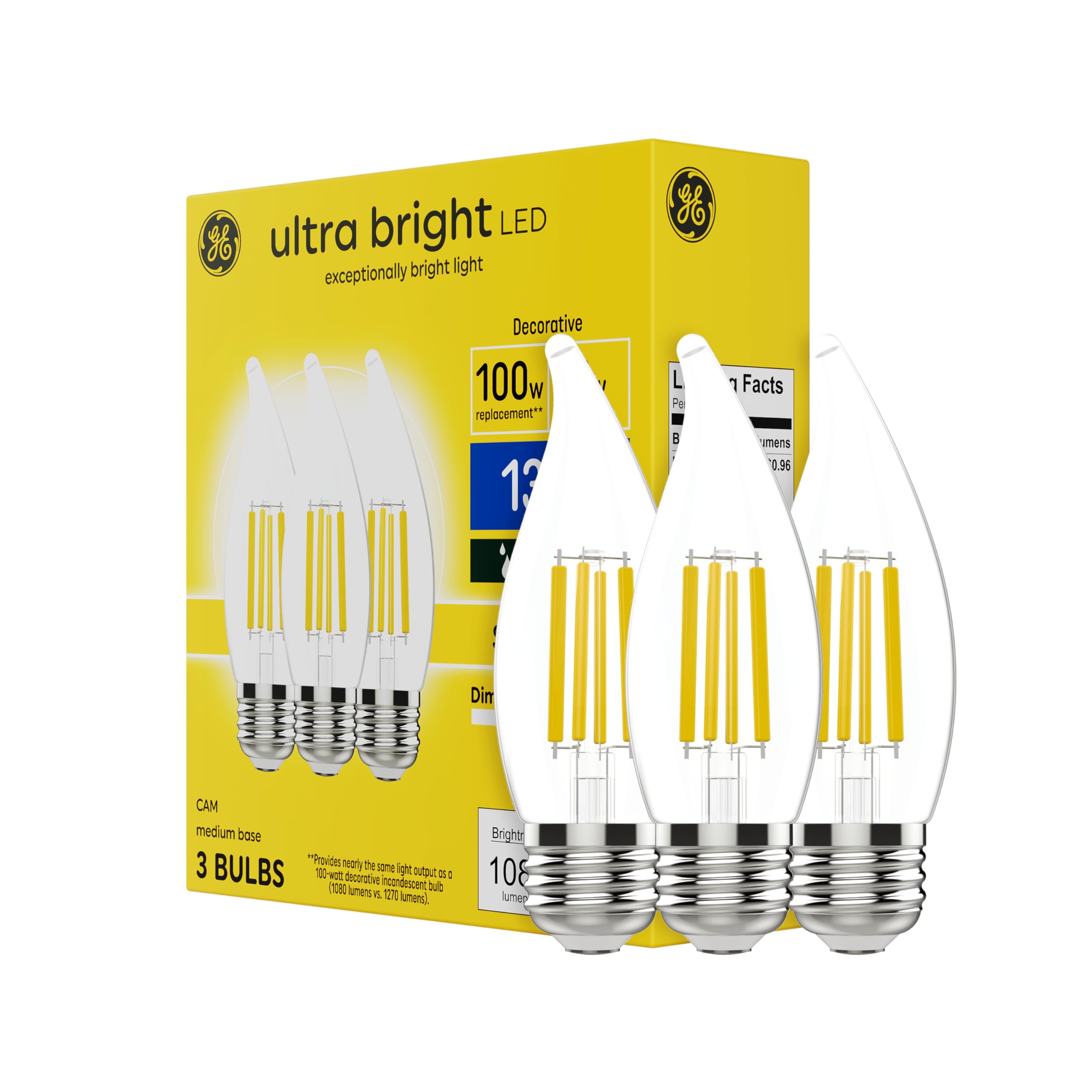 GE Ultra Bright LED Light Bulb