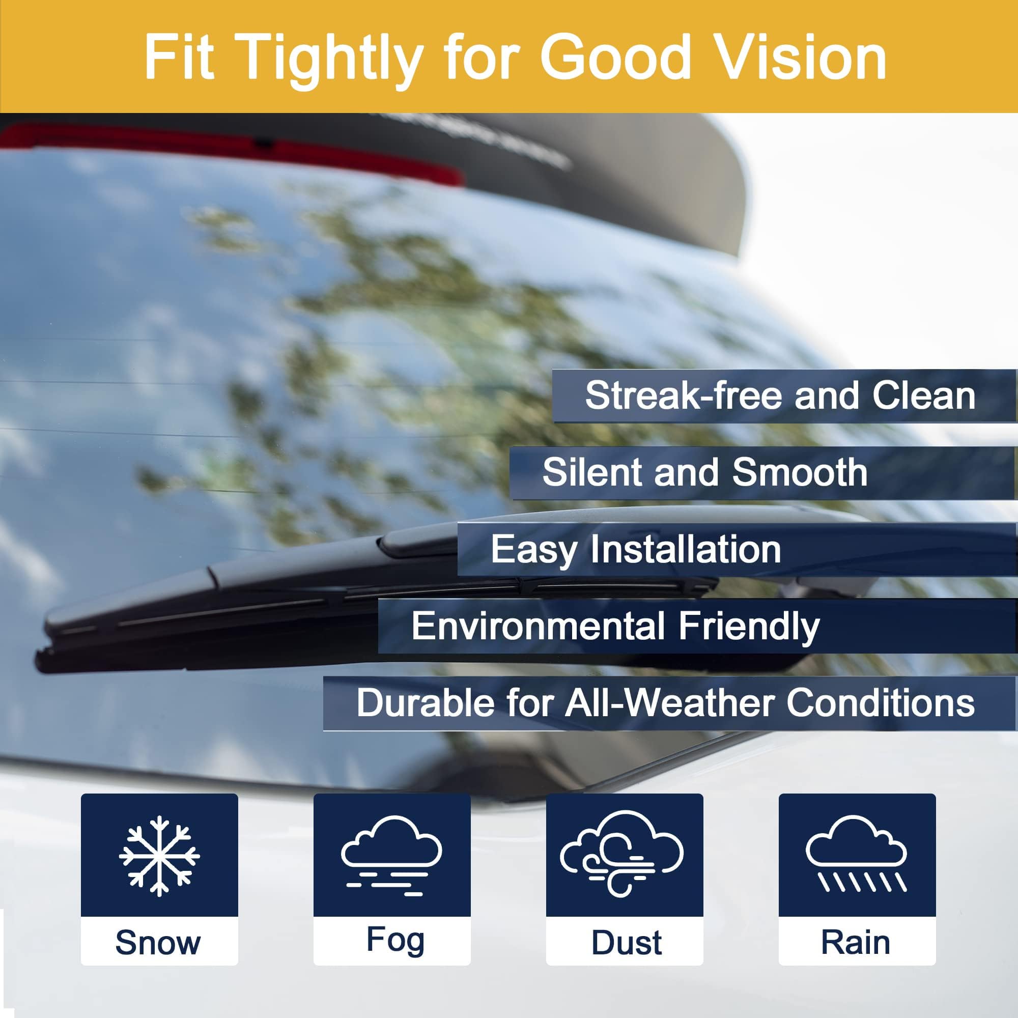 Kit Tergicristallo Posteriore Per BMW X1 F48 - Braccio E Lame Di Ricambio - Foto 10