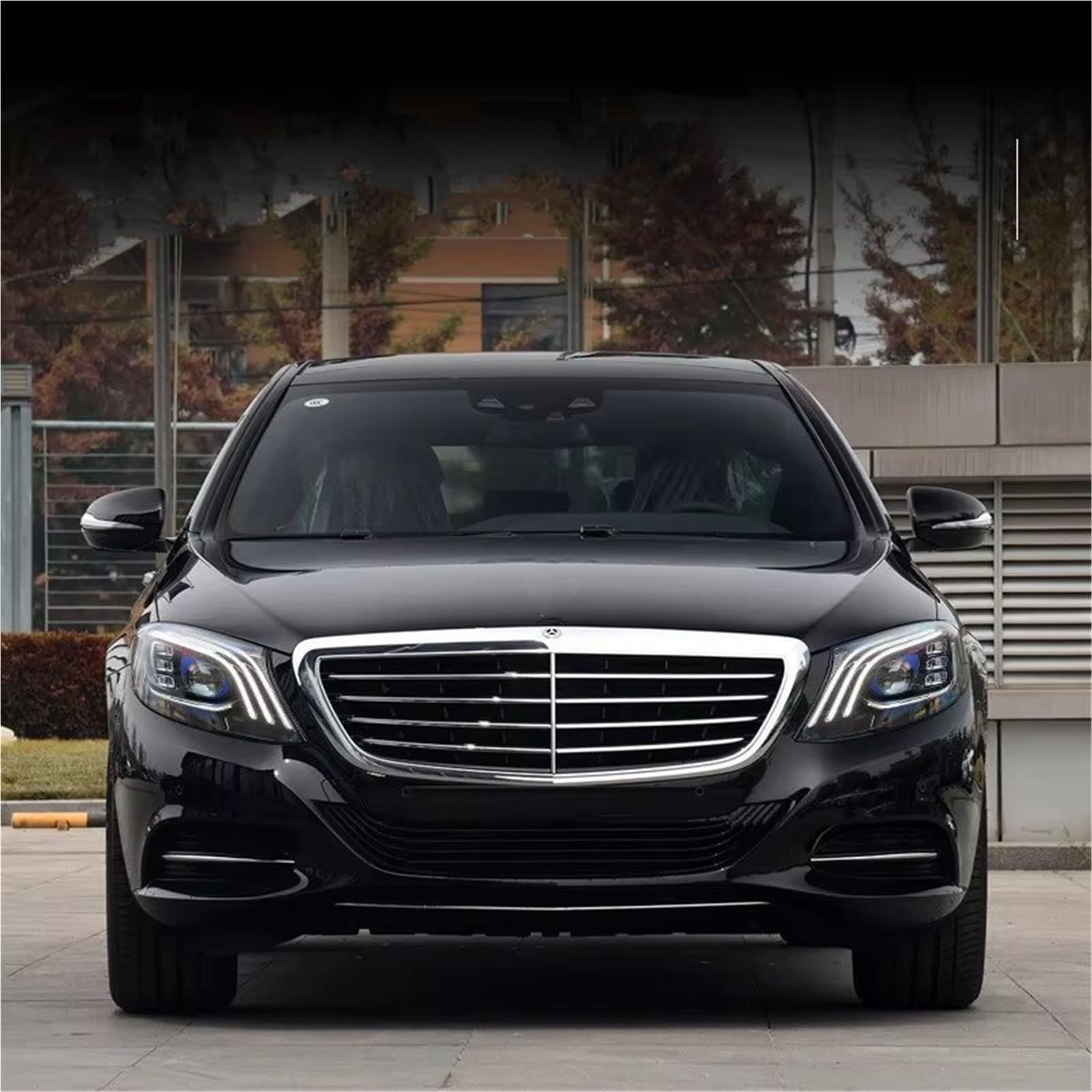 Gruppo Faro per Auto Classe S W222 2014-2017 Gruppo Faro Luce Diurna Guidata Lente Faro
