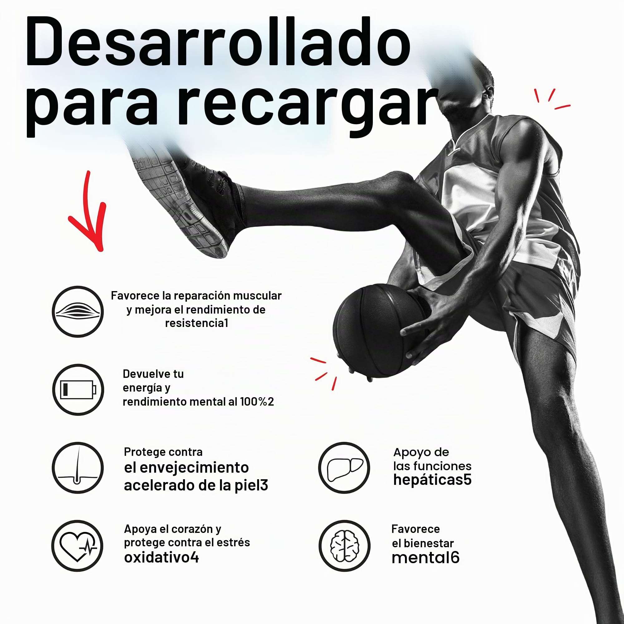 24 x 30 g KA-EX polvo científico para beber con aminoácidos, electrolitos, vitamina C, zinc, vitamina E y mucho más | Para tomar en la fase de regeneración, vegano, bajo en calorías y sin gluten…