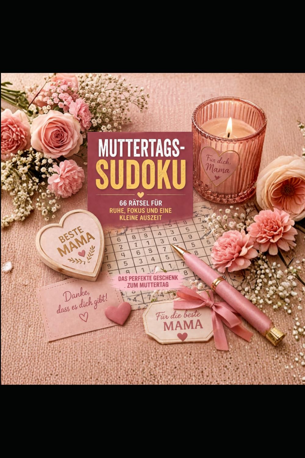 Muttertags-Sudoku: 66 Rätsel für Ruhe, Fokus und Entspannen
