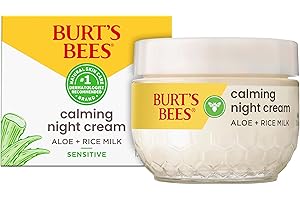 Burt's Bees Sensitive Night Cream: Nourish and Soothe