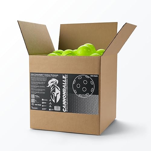 Bolas de pickleball al aire libre a granel Paquete de 100 bolas de pickleball a granel 40 agujeros 1 pieza diseño sin costuras Pelotas
