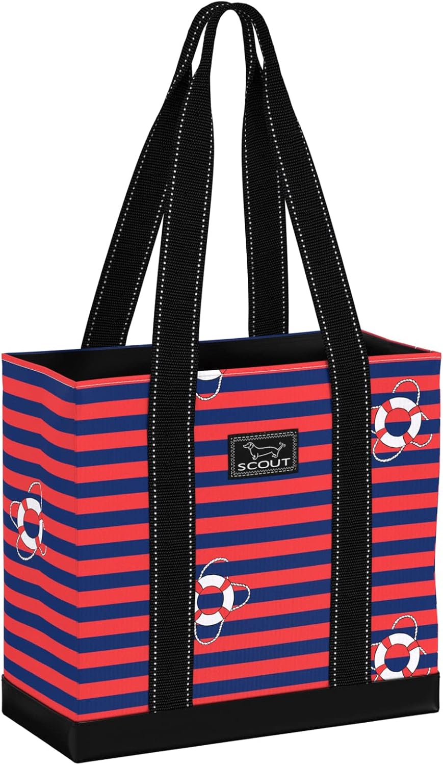 SCOUT Mini Deano - Small, Lightweight, Open Top Utility Tote For Women with Inside Zipper Pocket - Work, Travel, Beach