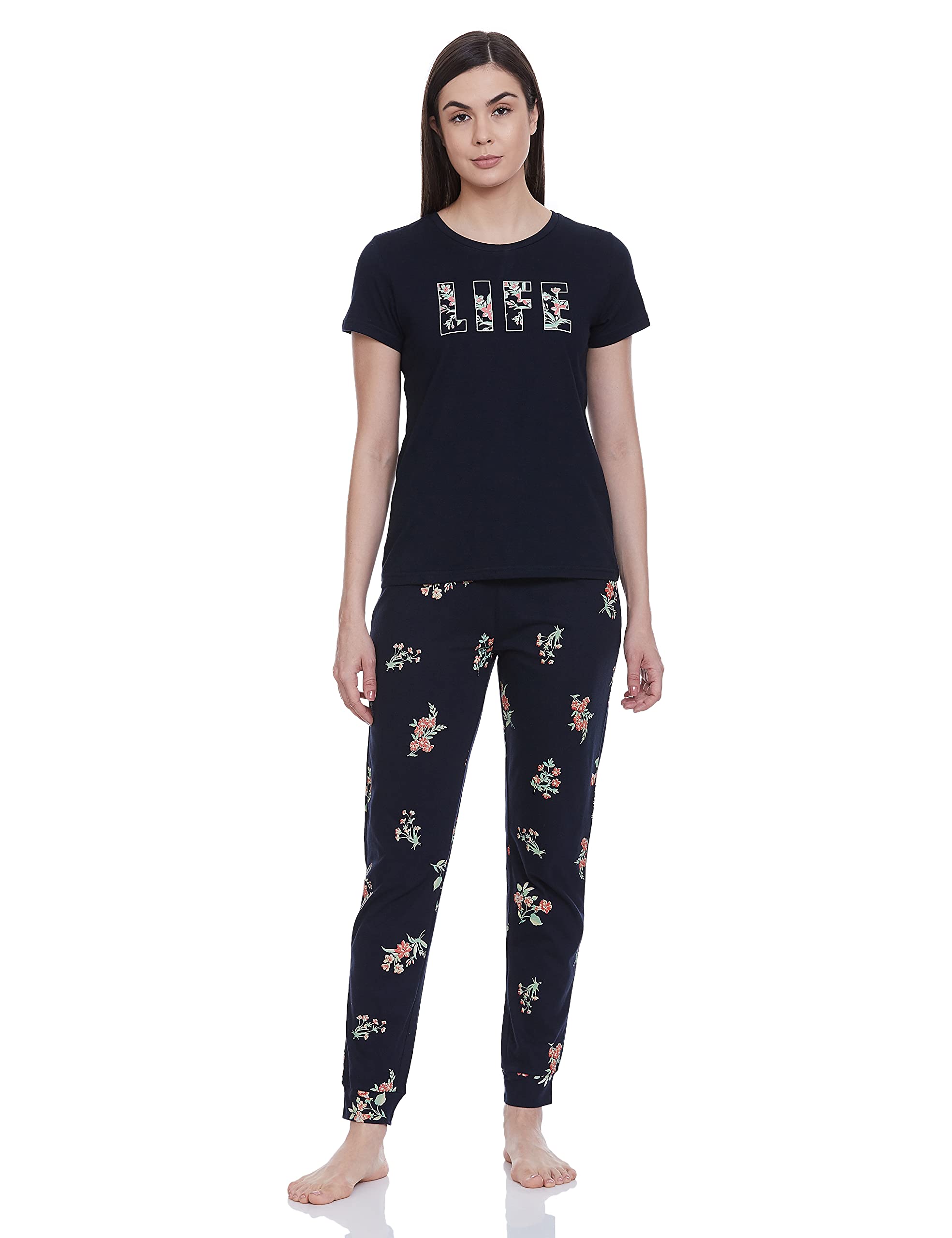 Amazon Brand - Eden & Ivy Women Pyjama Set