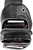 Av A Dos Cross Strap Bag, Chest Bag, Unisex Black Waterproof Vegan Leather Headphone Outlet Cross Waist Shoulder Chest Bag Bodybag