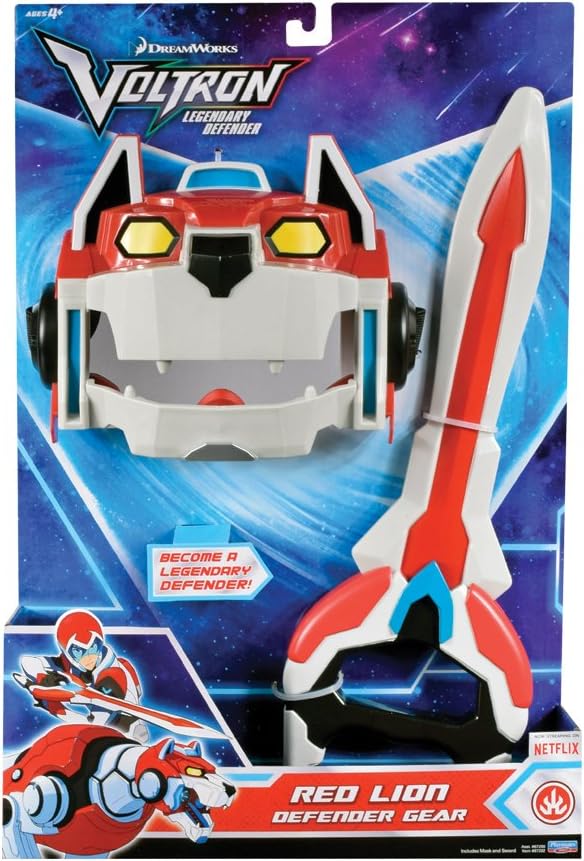 Voltron Red Lion Defender Gear