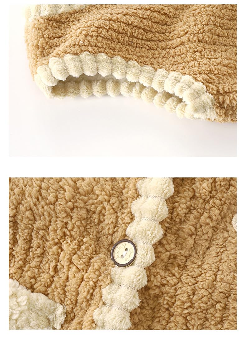 Chalecos gruesos para bebés y niñas de invierno, otoño, cálido, chaleco grueso para niñas (altura recomendada para niños: 60-73 cm)