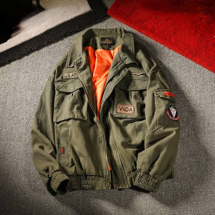 アメリカスペースキャンプ MA-1ジャケット S オリーブグリーン スペースギア Amazon.co.jp: 航空隊