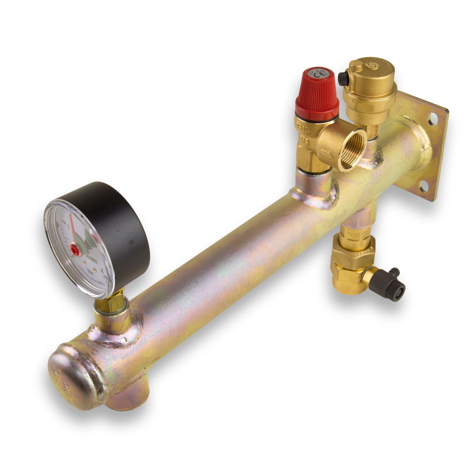 Caleffi Gefäss-Anschlussgruppe 3/4 Zoll bis 20 kW