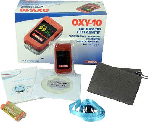 Oxy-10 Oxy-10 Oxymètre sans fil à doigt GIMA