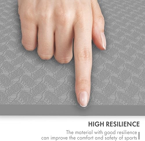 Miniatura 3 de FrenzyBird Esterilla de yoga grande de 6 x 4 pies (72 x 48 pulgadas)  14 pulgadas y 13 pulgadas, extra ancha, 72.0 in x 48.0 in, alfombrilla de