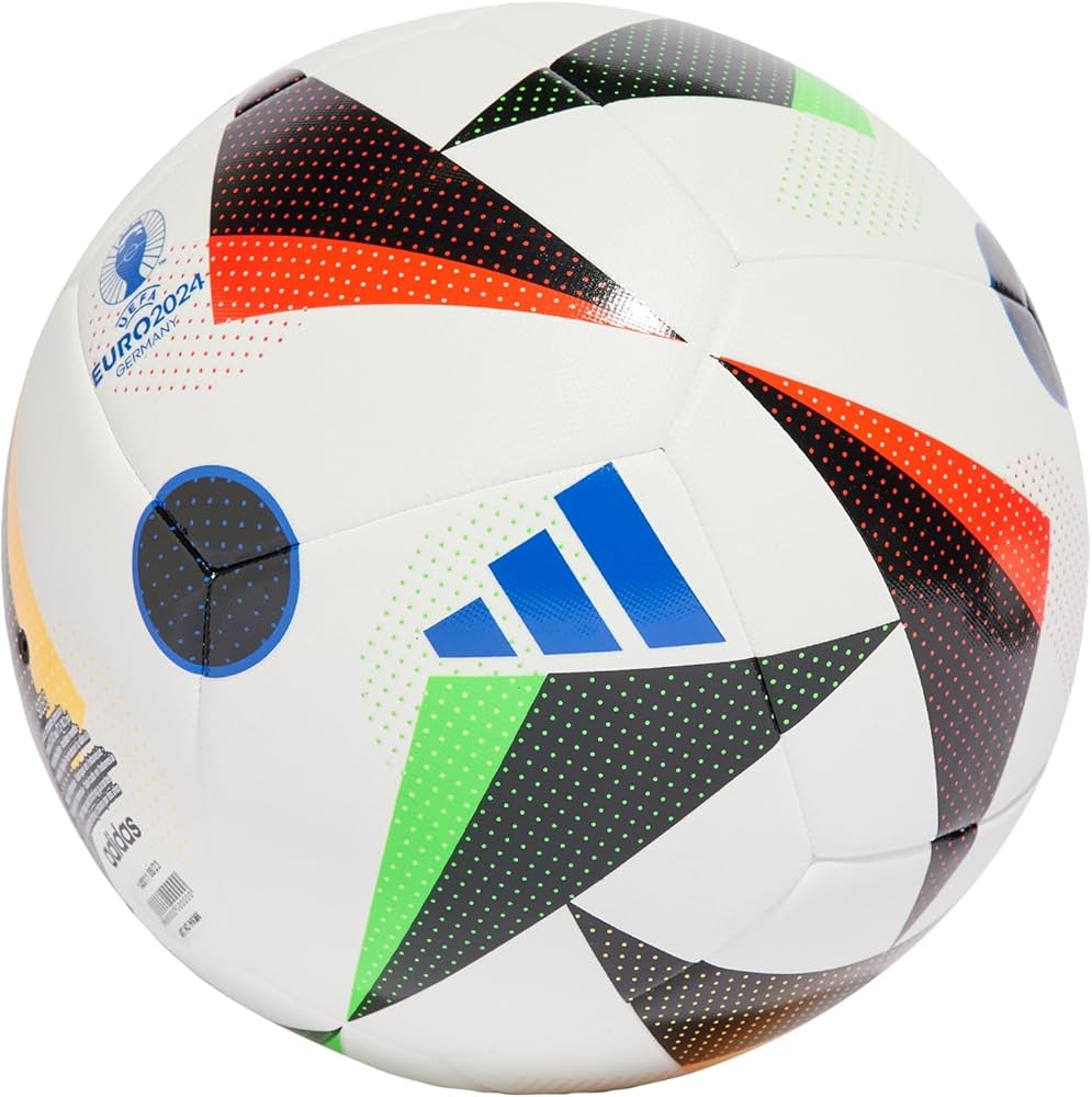adidas EURO 2024 サッカーボール adidas Euro 24 Fussballliebe Training - White/Black/Glory Blue