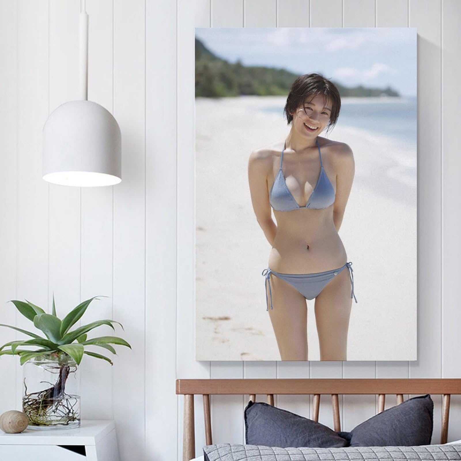 Amazon.co.jp: 佐藤 美希HD写真ポスター38 キャンバスアートポスター