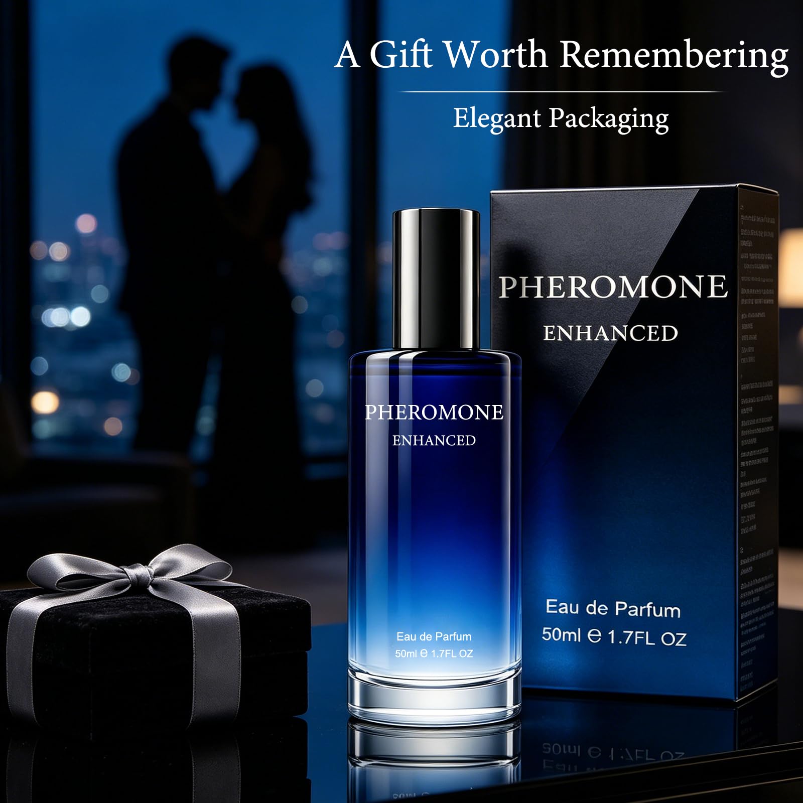 Profumo Uomo Profumi Idee Regalo - 50ml Perfume Uomo Legnoso Regalo Compleanno e Natale, Regali Anniversario per Lui Papà Fidanzato