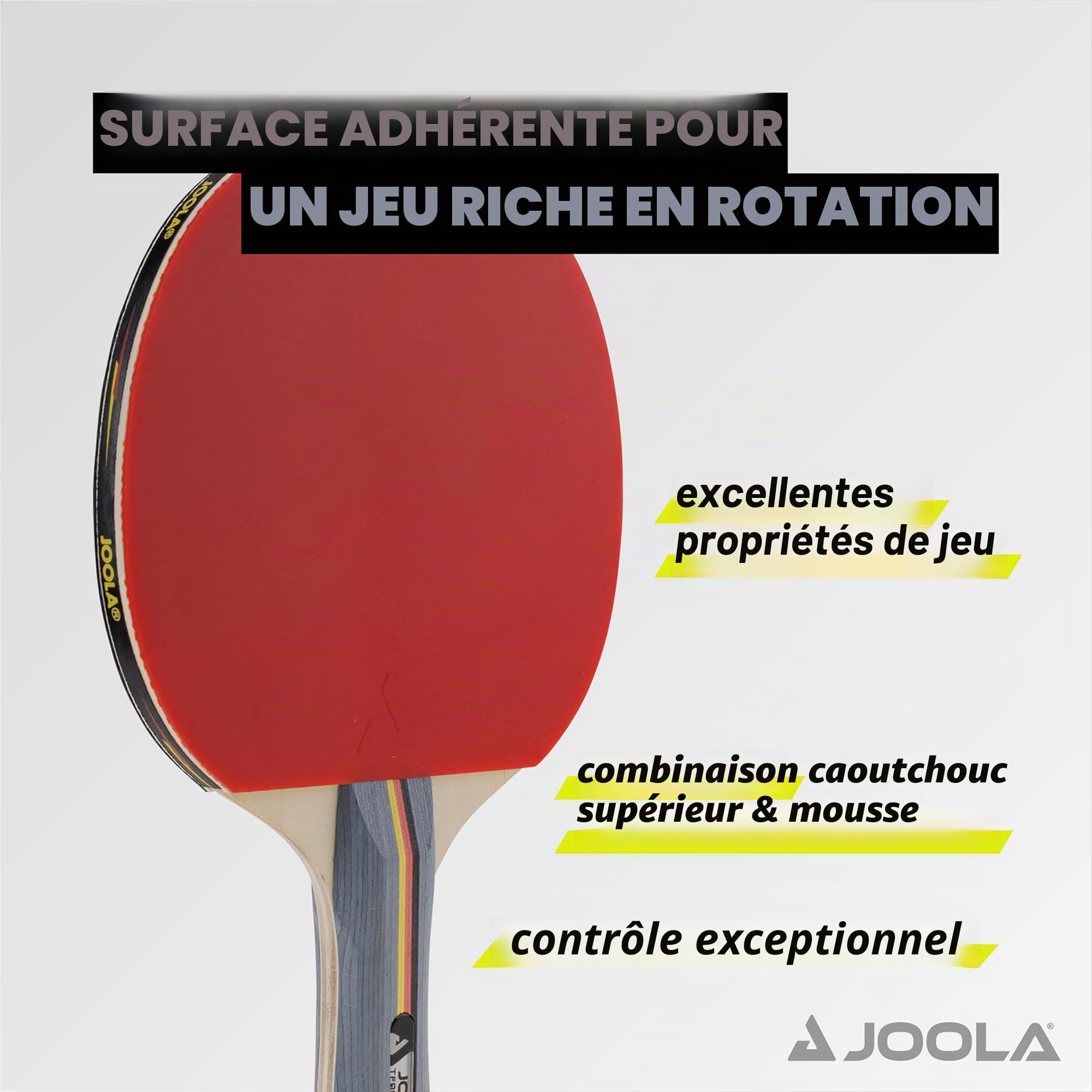 JOOLA Team School Table Tennis Bat Multi-Colour