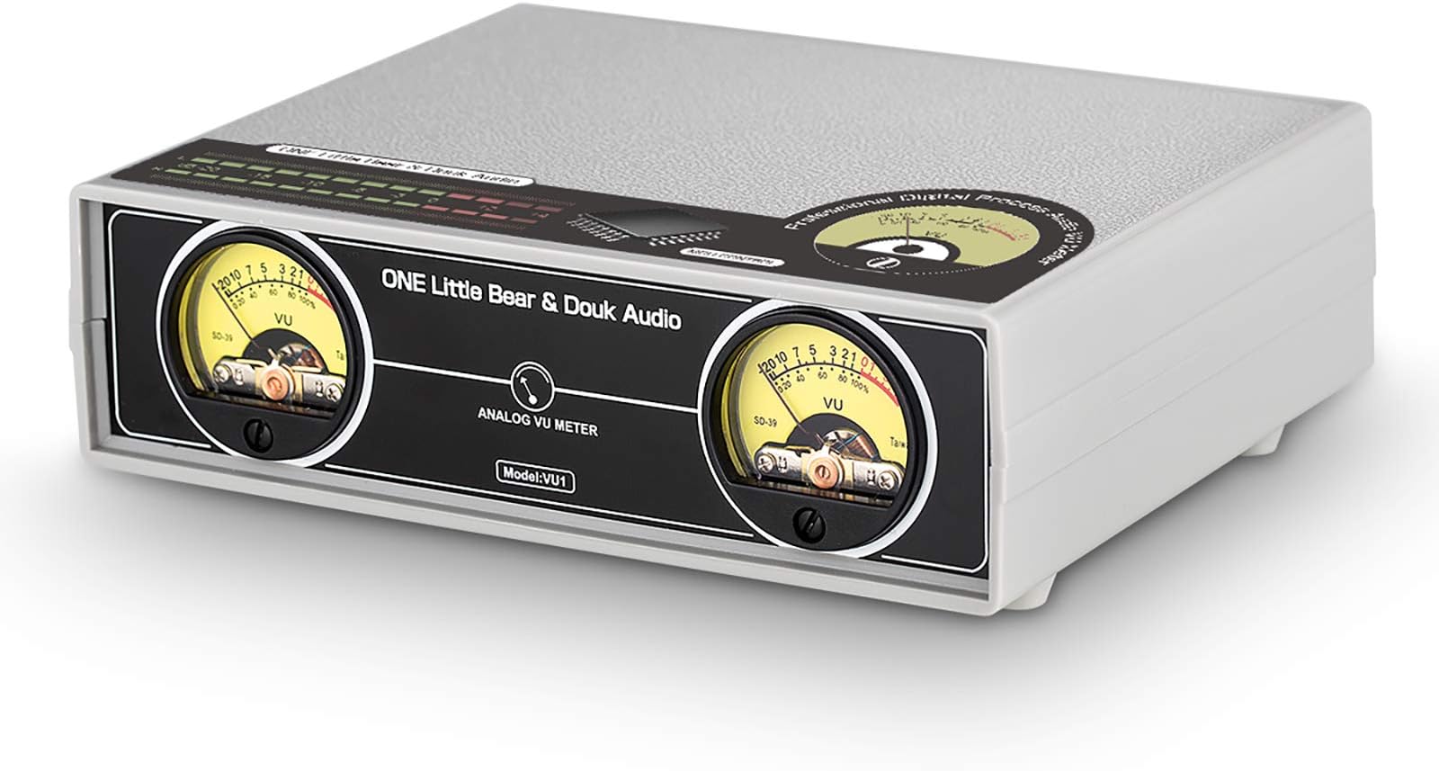 VU1 Analog VU Meter, Sound Level Indicator with Panel DB for Amplifier/Preamp