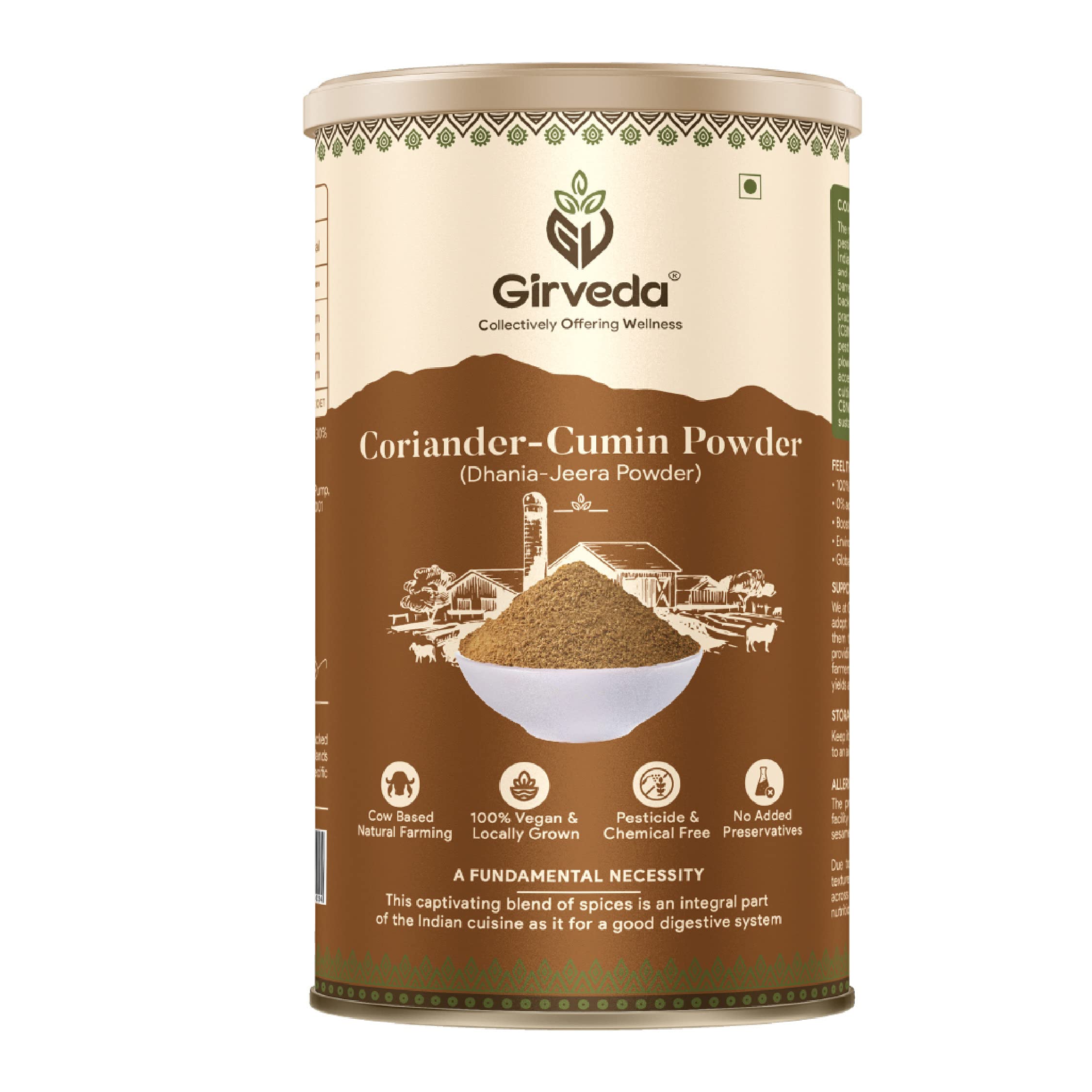 See full amazon price history chart for Girveda Coriander-Cumin Powder 200gm (Dhaniya-Jeera Powder) Cow Based Natural Farming Product From GIR Girveda Coriander-Cumin Powder 200gm (Dhaniya-Jeera Powder) Cow Based Natural Farming Product From GIR (B09B699DLW) Amazon Price History, Amazon Price Tracker