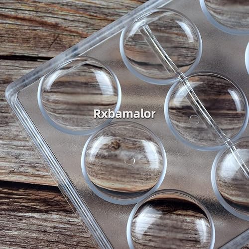 Miniatura 6 de Molde de chocolate oblato de 15 cavidades de policarbonato para chocolate, moldes de policarbonato de policarbonato (tamaño de cavidad 1.57 x 0.24
