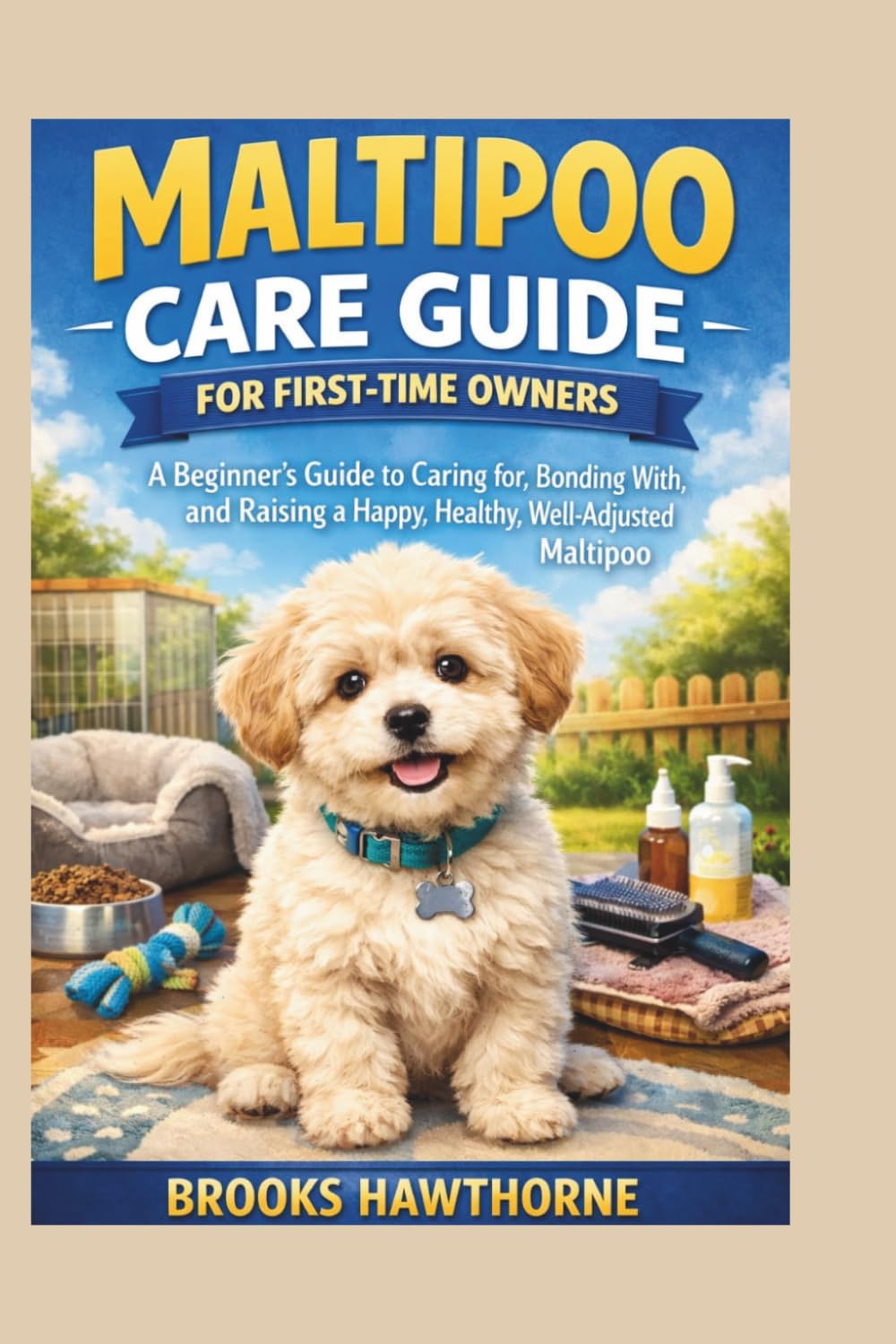 MALTIPOO CARE GUIDE FOR FIRST-TIME OWNERS: A Beginner’s Guide to Caring for, Bonding With, and Raising a Happy, Healthy, Well-Adjusted Maltipoo
