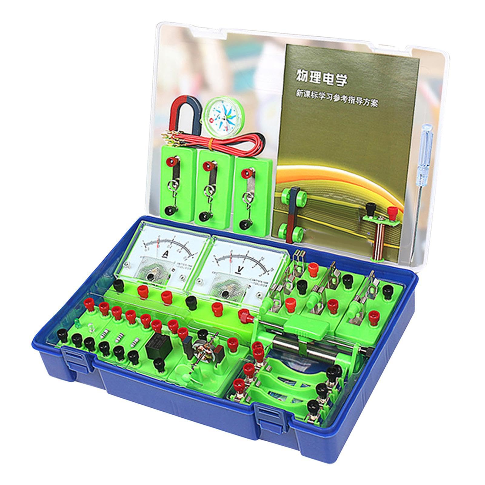 Kit di apprendimento di base sul magnetismo elettrico, strumenti interattivi per gli studenti per scoprire i principi della fisica e le capacità ingegneristiche, kit