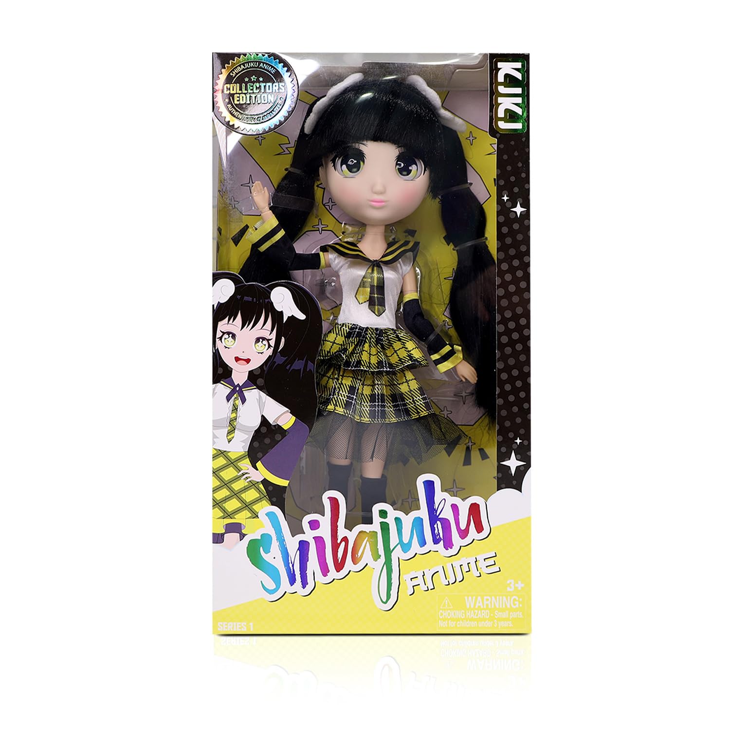 BANDAI – Shibajuku – Muñeca Kiki 30 cm – Licencia Oficial Shibajuku Anime – Muñeca Grande Kawai Estilo Japón – Muñeca coleccionista Edición Kiki con Accesorios – Juguete Infantil de 3 años y + –