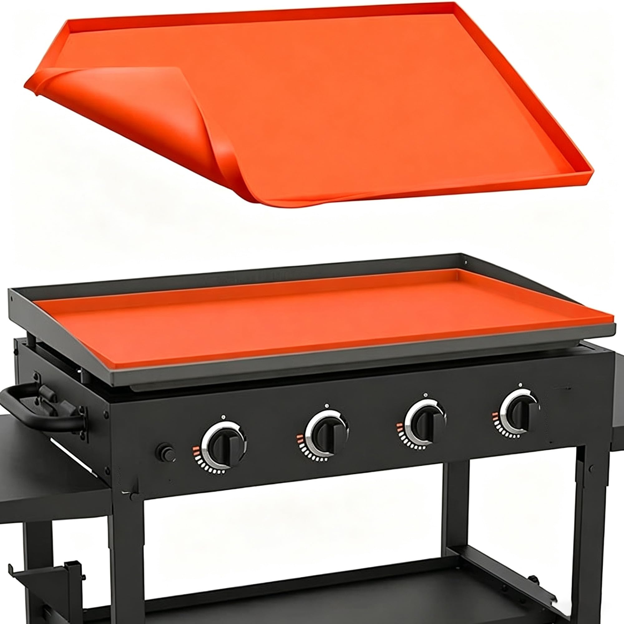 ZORQ Alfombrilla de Silicona para Plancha Grill Compatible con Landmann Rexon PTS 4.1 S 2019–2022