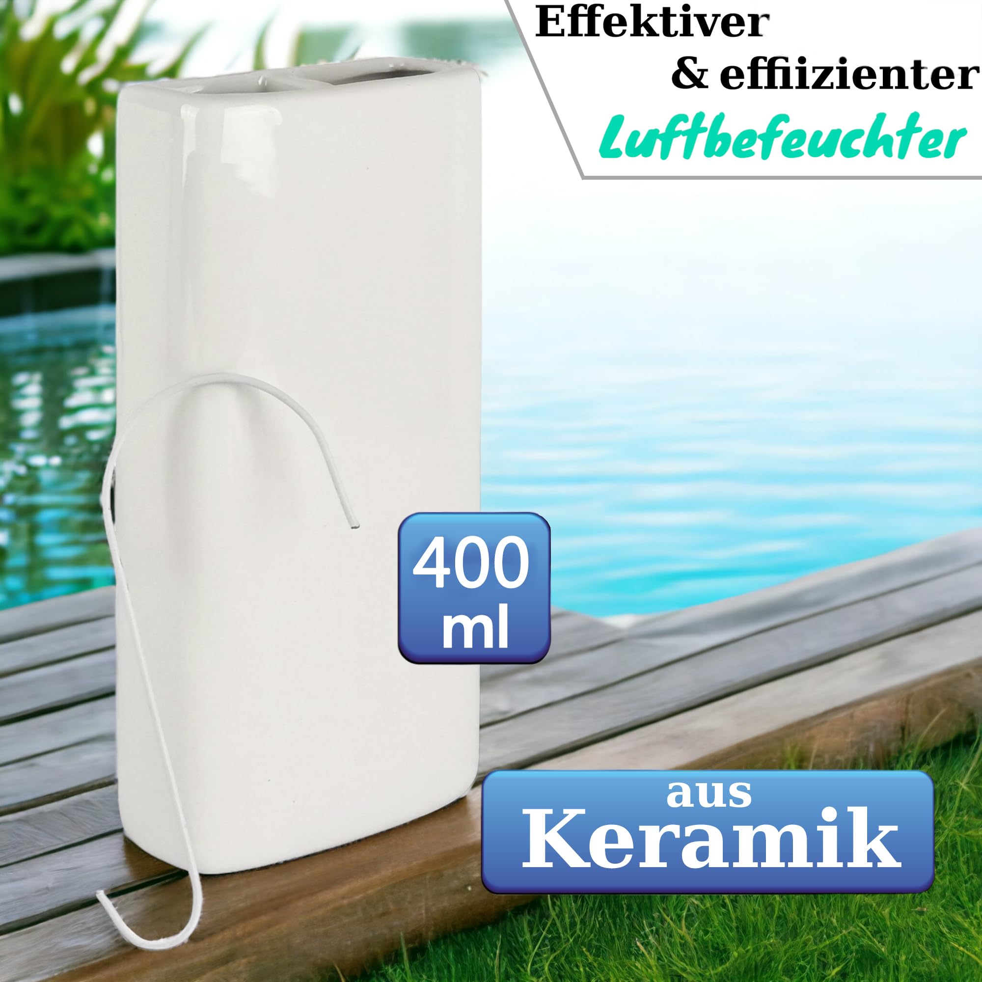 Lot De 3 Humidificateurs En Céramique Pour Radiateur - Évaporateur Naturel Sans électricité - Lutte Contre L'air Sec