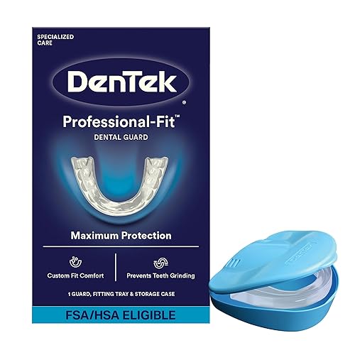 DenTek Protector dental de ajuste profesional para rectificar dientes nocturnos 1 unidad DenTek Protector dental de ajuste profesional para rectificar dientes nocturnos 1 unidad