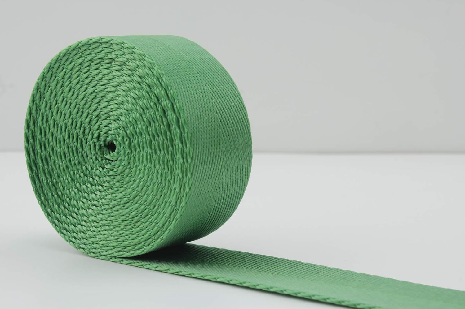 Nylon Webbing Ribbon 2 inch (50mm) Heavy Weight Green Strap Replacement 5 Yards ZA58