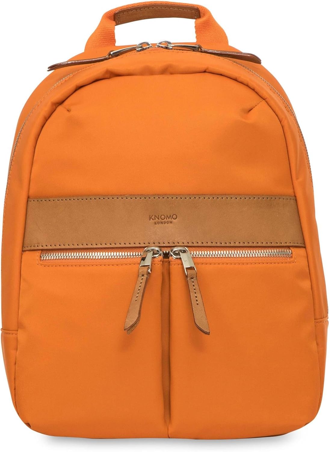 KNOMO Mayfair Nylon Mini Beauchamp Backpack 10" Papaya