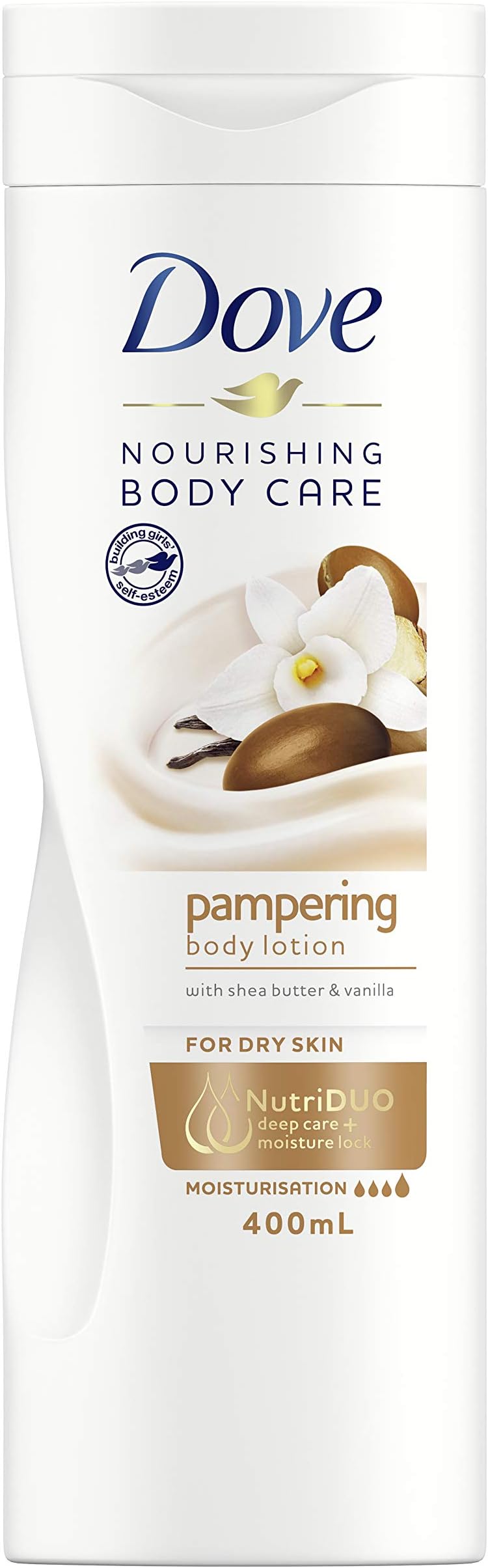 Indulgent Nourishment Body Lotion With Shea Butter For Dry Skin 400ml