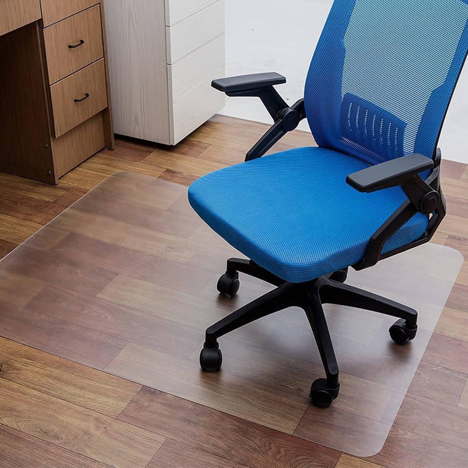 Home Office Chair Mat for Hardwood Floor Desk Chair Mat Clear Easy Glide on Hard Floors Computer Chair