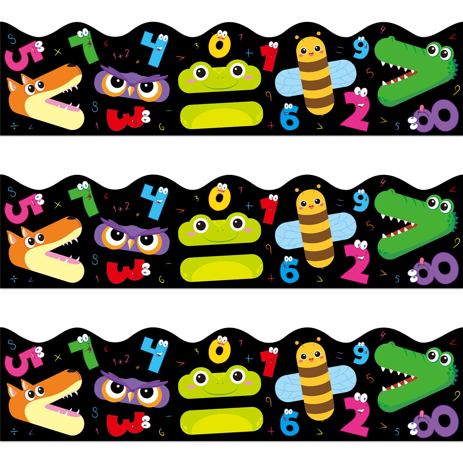 Buy 72 Feet Math Bulletin Board Borders for Math Classes Classroom ...