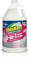 OdoBan 3-in-1 Carpet Cleaner 128 oz - Traffic Lane Pretreatment, Extraction Cleaner & Spot Remover, Fast-Drying Formula