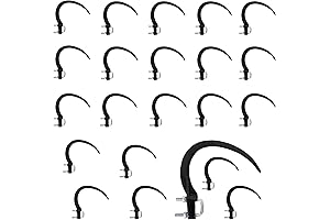 9" Hay Grapple Hooks with U-Bolts, HAY ACCUMULATOR Hooks Grapples (22Pack)
