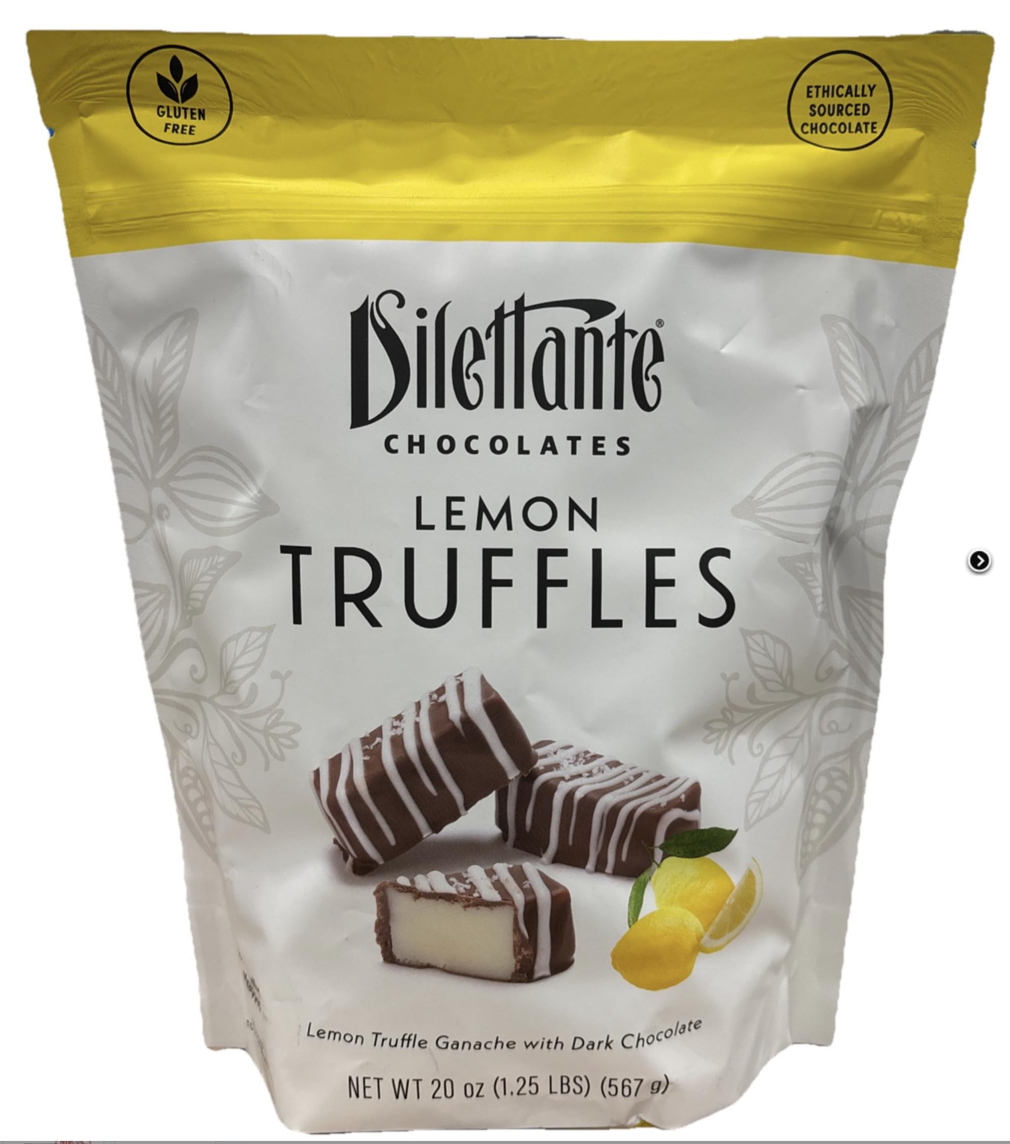 Amazon.com : Dile-ttante Chocolate Lemon Truffles - Lemon Truffle