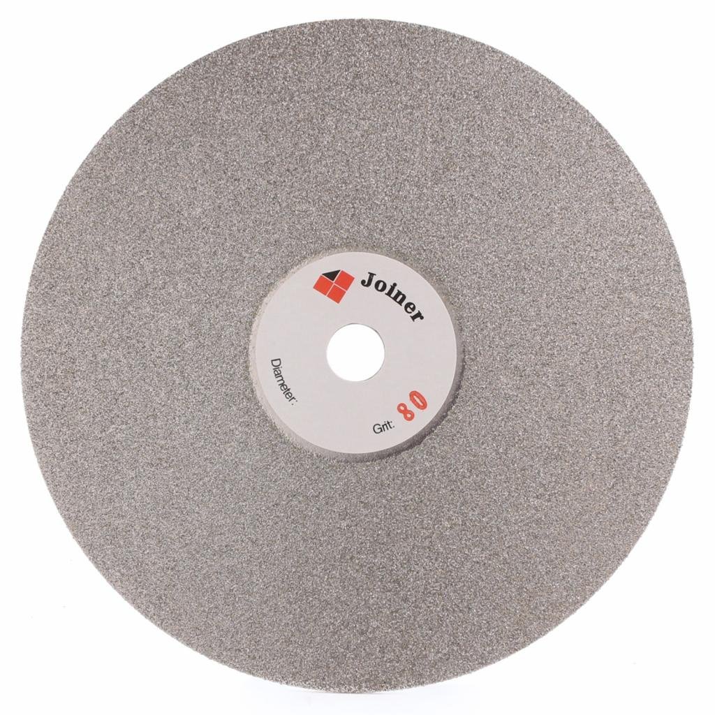 6" inch 150 mm Grit 80 Diamond Grinding Disc Abrasive Wheel Coated Flat Lap Disk Jewelry Tools for Gemstone Glass Rock Ceramics