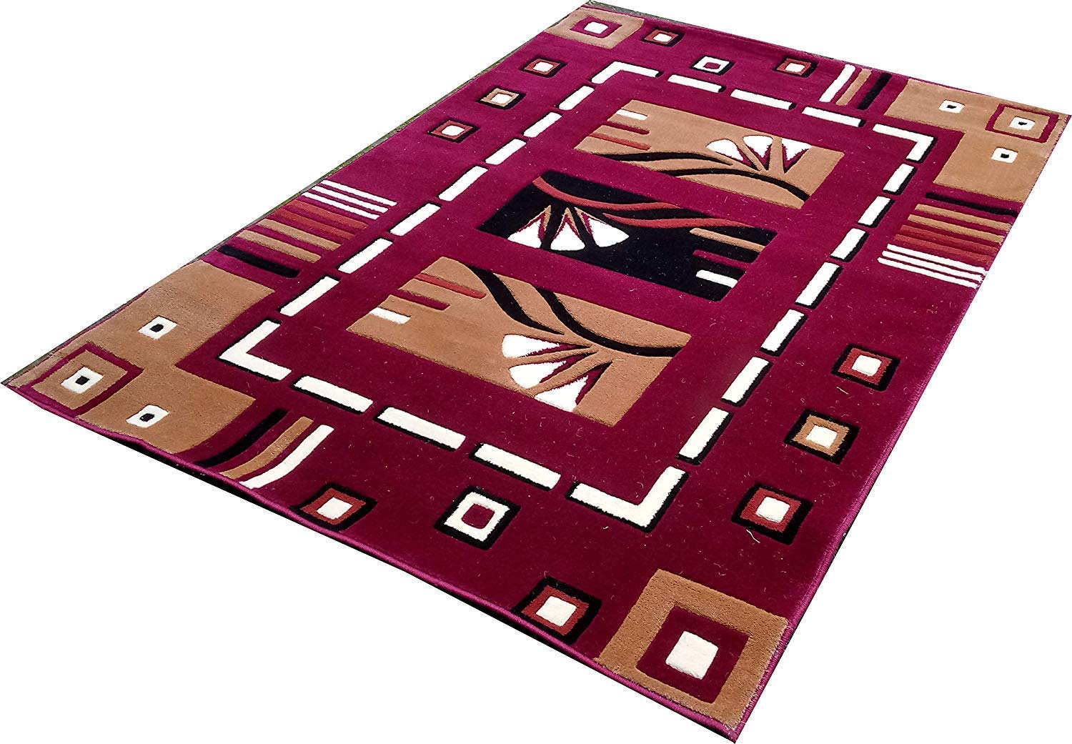 Buy Carpets Modern Design Wool Blend Carpet for Your Hall & Living Room