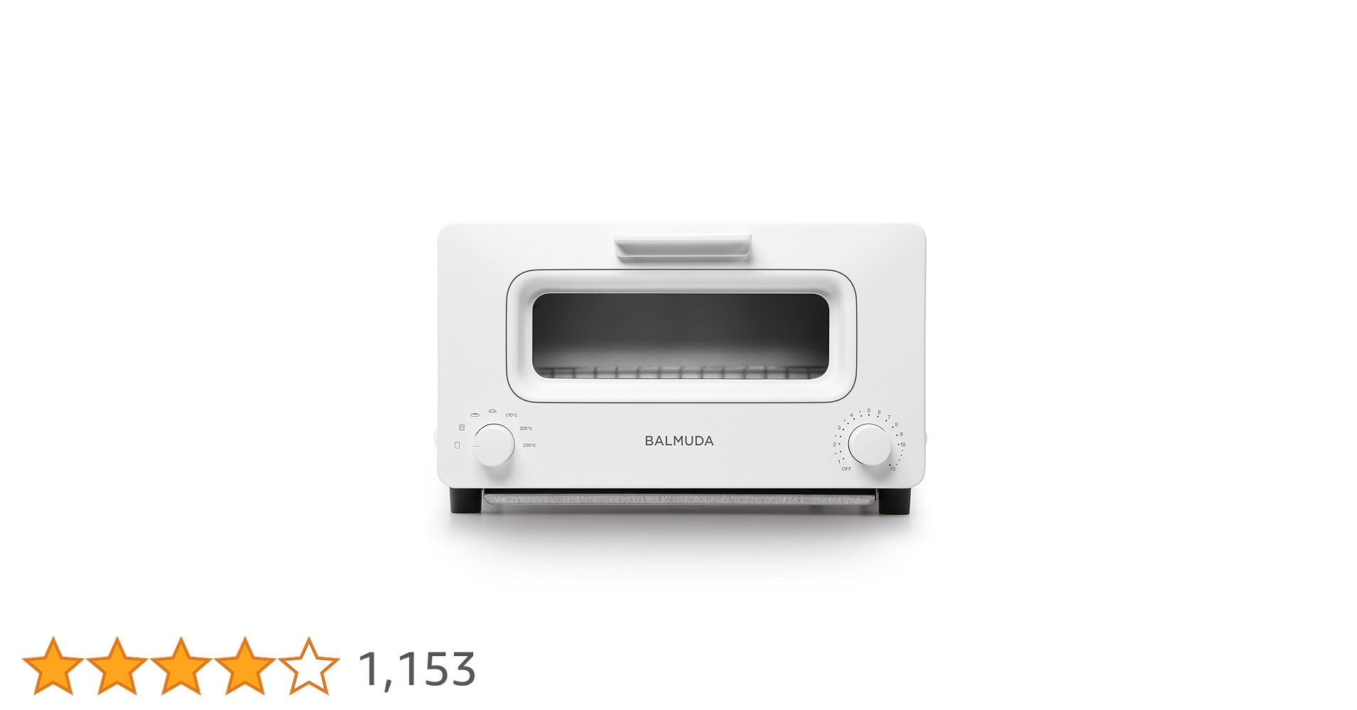 BALMUDA トースター　K01E-WS Amazon | 【旧型モデル】バルミューダ スチームオーブン