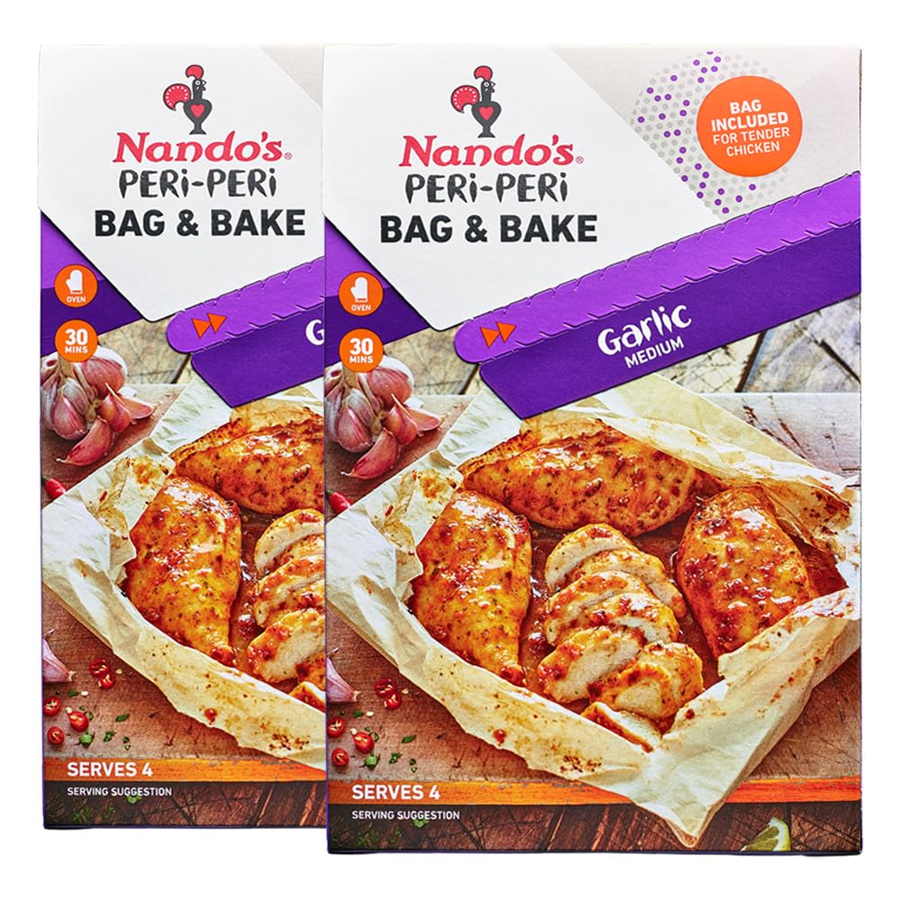 See full amazon price history chart for Nandos Peri Peri Bag & Bake - Garlic 20 g, Pack of 2 Nandos Peri Peri Bag & Bake - Garlic 20 g, Pack of 2 (B0CHDZXBBV) Amazon Price History, Amazon Price Tracker
