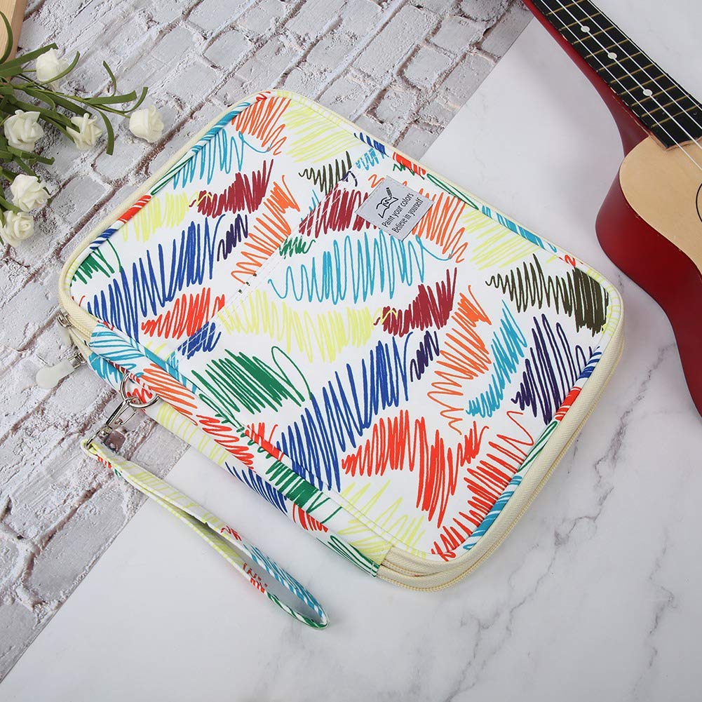 216 Slots Large Capacity Pencil Bag Case Organizer Cosmetic Bag For Colored Pencil Watercolor Pen Markers Gel Pens Great Gifts - 21 - View #9