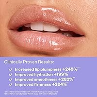 Vista 3 de Kosas Wet Lip Oil Gloss - Tratamiento hidratante y voluminizador de labios con ácido hialurónico y péptidos, acabado no pegajoso (Expuesto)