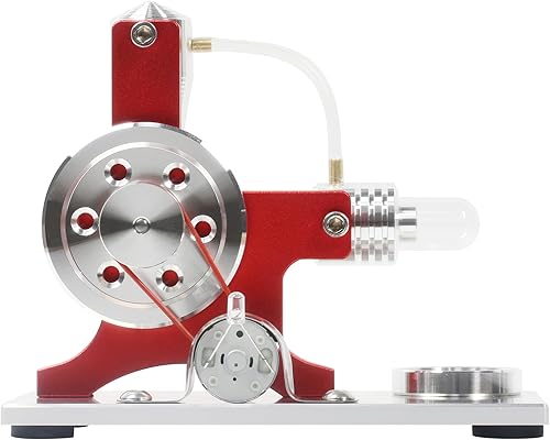 Sunnytech Aire caliente Stirling Motor Modelo de motor educativo juguete generador de electricidad LED colorido SC (SC005)