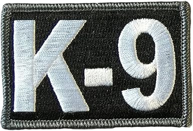 K-9 Tactical Patch 2"x3"
