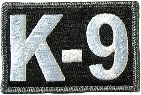 K-9 Tactical Patch 2"x3"