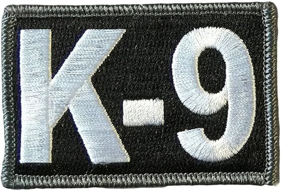 K-9 Tactical Patch 2"x3"