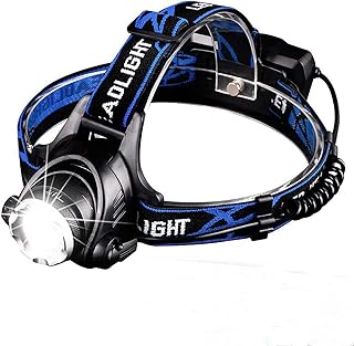 Aukelly LED Headlamps Rechargeable USB Head Lamps LED T6 Headlight Zoomable Head Lamp Super Bright Head Lights IP65 Waterp...
